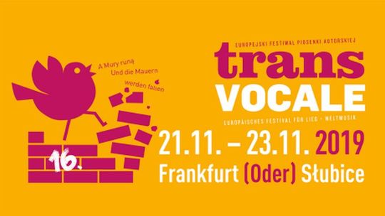 A mury runą...  po raz szesnasty startuje Europejski Festiwal Piosenki Autorskiej transVOCALE 