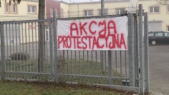 Akcja protestacyjna pracowników straży pożarnej