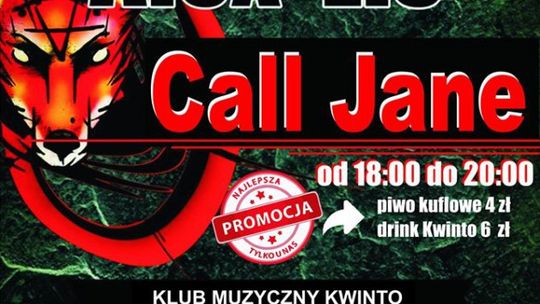 Alex Lis &amp; Call Jane w Kwinto