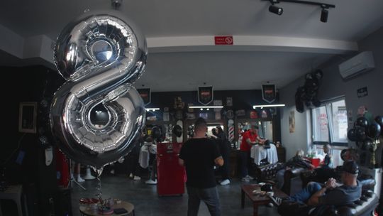 Barber Shop Kiniu świętował swoje 8 urodziny.