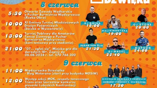 Dni Międzyrzecza - program wydarzeń