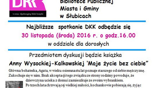 DYSKUSYJNY KLUB KSIĄŻKI