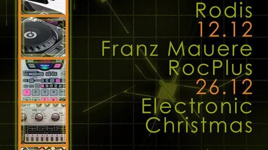 Elektroniczne czwartki - zagrają: Franz Mauere i DJ RocPlus