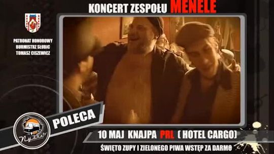 FESTIWAL ZUPY I ZIELONEGO PIWA ORAZ KONCERT ZESPOŁU "MENELE"