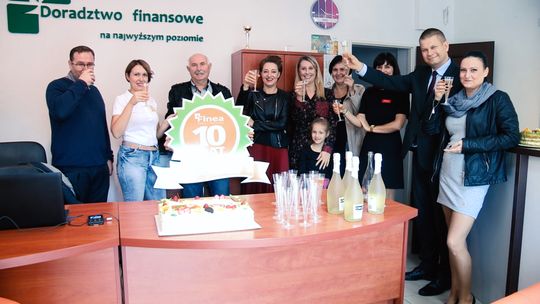 Firma FINEA Kredyty Ubezpieczenia obchodziła swoje 10-te urodziny
