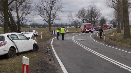 GROŹNY WYPADEK NA DRODZE KRAJOWEJ K-31 