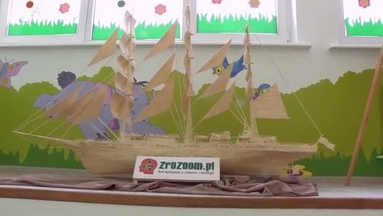 Kolejny statek z zapałek w Bibliotece 