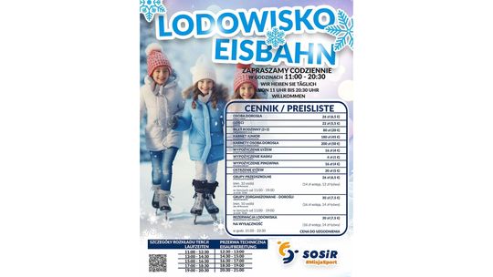 Lodowisko na SOSiRze - otwarcie wkrótce