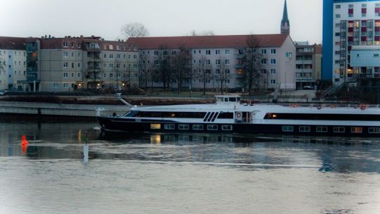 Luksusowy statek wycieczkowy MS Sans Souci zawitał do Słubic
