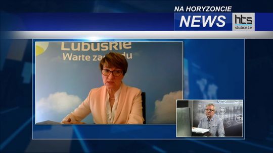 Marszalek Województwa Lubuskiego Elzbieta Anna Polak w interaktywnej rozmowie dla naszych widzów