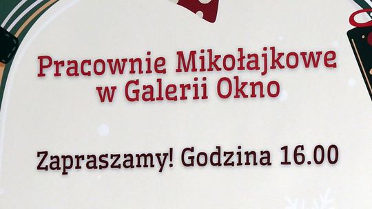 Pracownie Mikołajkowe - zaproszenie