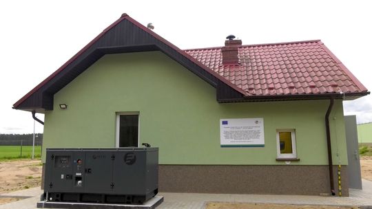 Przebudowana stacja uzdatniania wody w Maczkowie