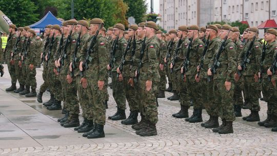 Przysięga wojskowa w Skwierzynie