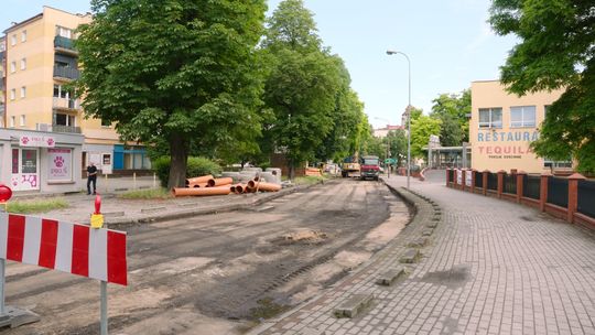 Remont ul. Stoczniowców w Międzyrzeczu