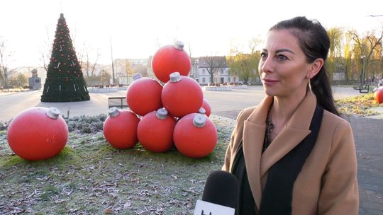 Skrzynka na listy do Świętego Mikołaja na Placu Bohaterów  