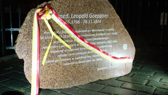 Świebodzin uczcił 200. rocznicę śmierci dr. Leopolda Goeppnera