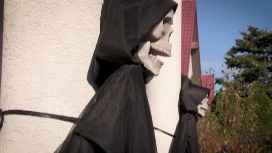 Upiorny Halloweenowy dom w Słubicach