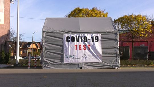 W Słubicach powstał nowy mobilny punkt poboru wymazów do przeprowadzenia testów na obecność koronawirusa