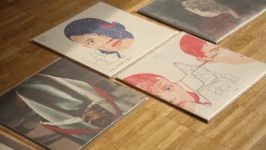 Wernisaż wystawy "VinylLOVE obrazki" w Małej Galerii