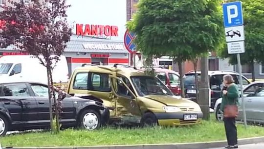 Wypadek przy ul. Kościuszki