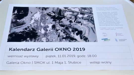 Wystawa kalendarza Galerii OKNO i akcent charytatywny