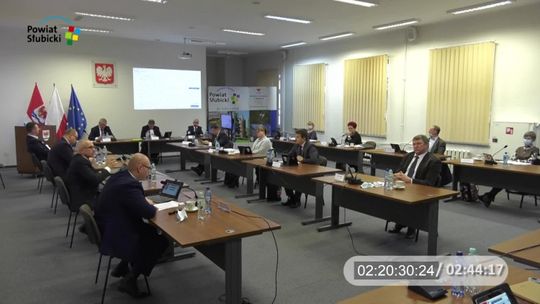 XXV Sesja Rady Powiatu Słubickiego