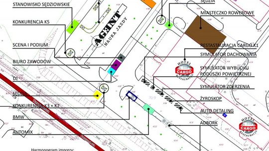 ZNAMY PLAN JUTRZEJSZEGO EVENTU "MISTRZ KIEROWNICY" ! 