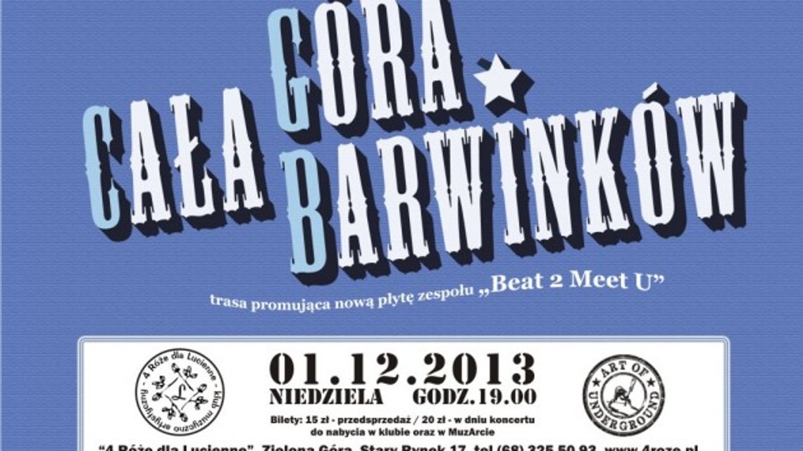 Cała Góra Barwinków - koncert w 4 Różach