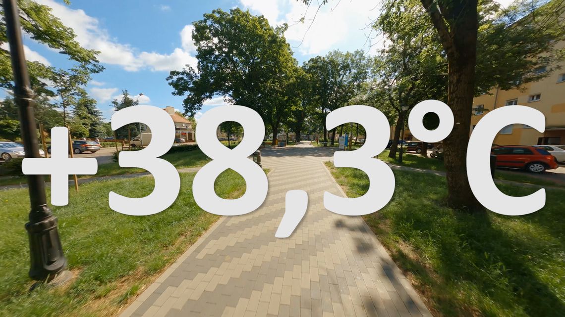 Czerwcowy rekord temperatury wyrównany w Słubicach