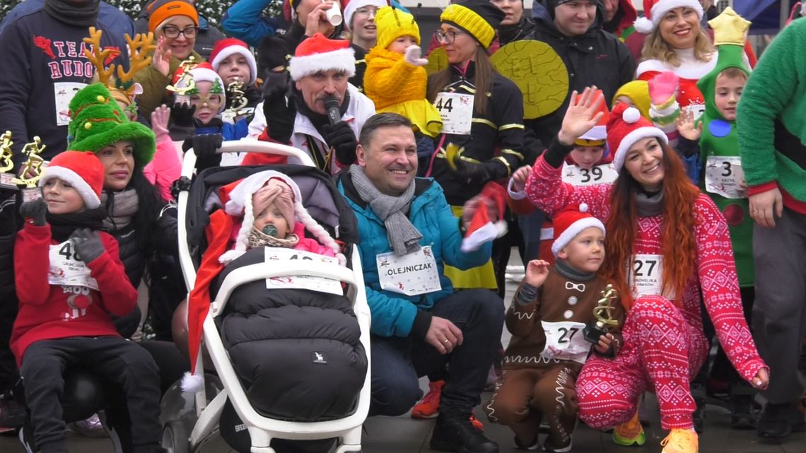 Czwarty Rodzinny Bieg Mikołajkowy