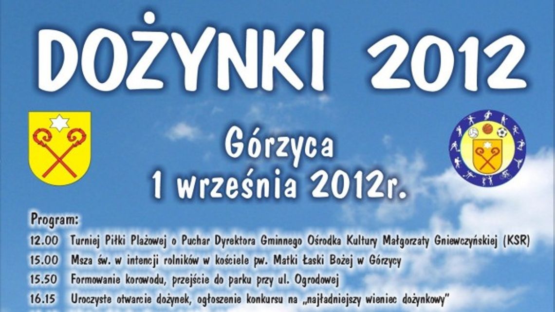 Dożynki 2012 w Górzycy 