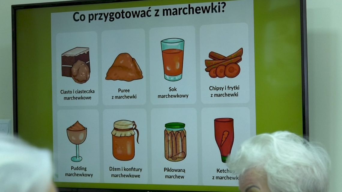 Dzień marchewki w międzyrzeckim Domu Seniora