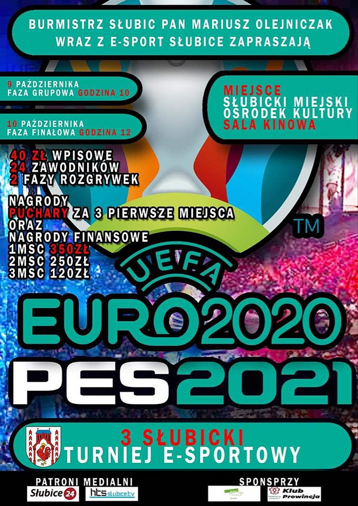 Kolejny e-Turniej "Euro 2020 - PES 2021"