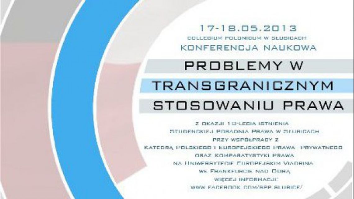 Konferencja z okazji urodzin Studenckiej Poradni Prawa