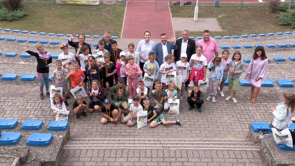 Letnie półkolonie zorganizowane przez LKS Lubusz Słubice