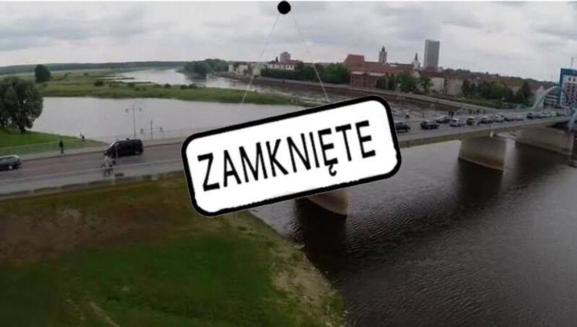 Most w Słubicach w czerwcu ZAMKNIĘTY ! 