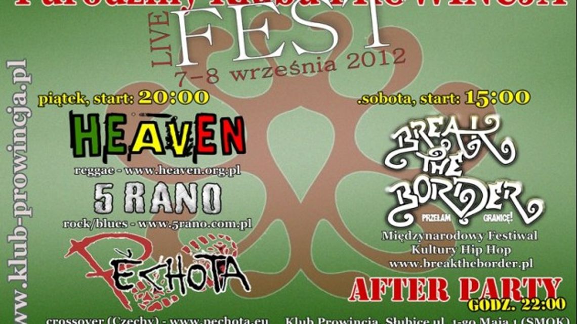 Pierwsze urodziny Prowincji- wejściówka do wygrania