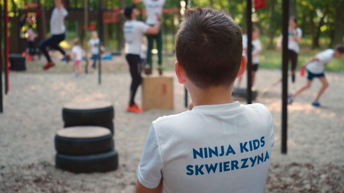 Przygotowania do Ninja Series Kids w Skwierzynie