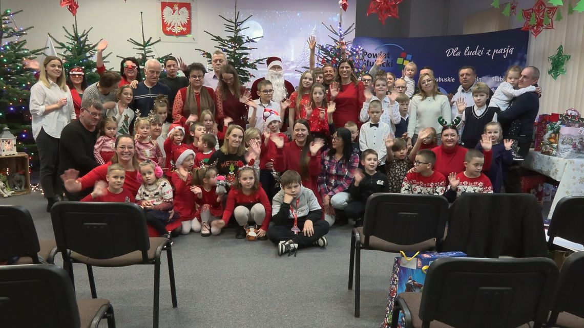 Spotkanie z Mikołajem w Starostwie Powiatowym w Słubicach