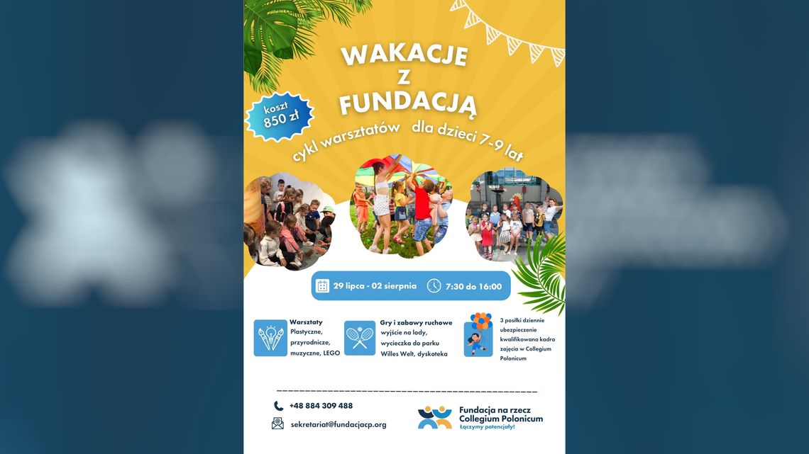 Wakacje z fundacją