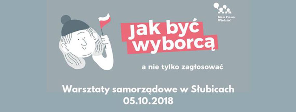 Warsztaty "Obywatele w wyborach" w Słubicach