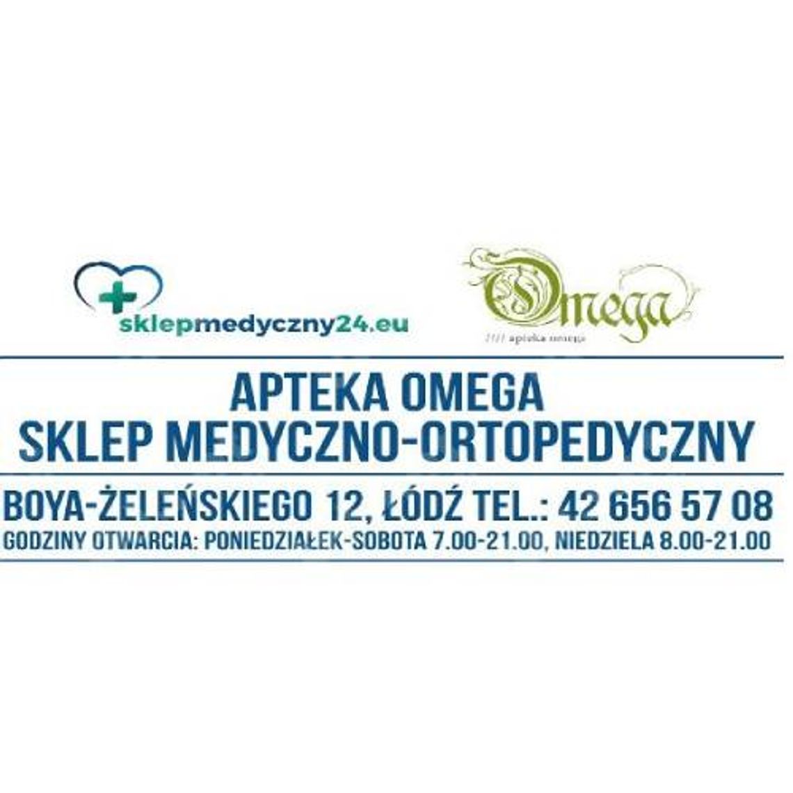 Apteka Omega - sklep rehabilitacyjny i ortopedyczny Łódź