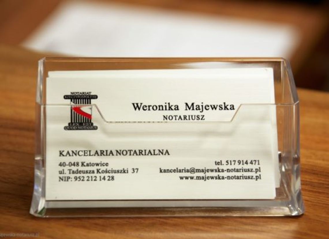 Kancelaria Notarialna - Notariusz Weronika Majewska