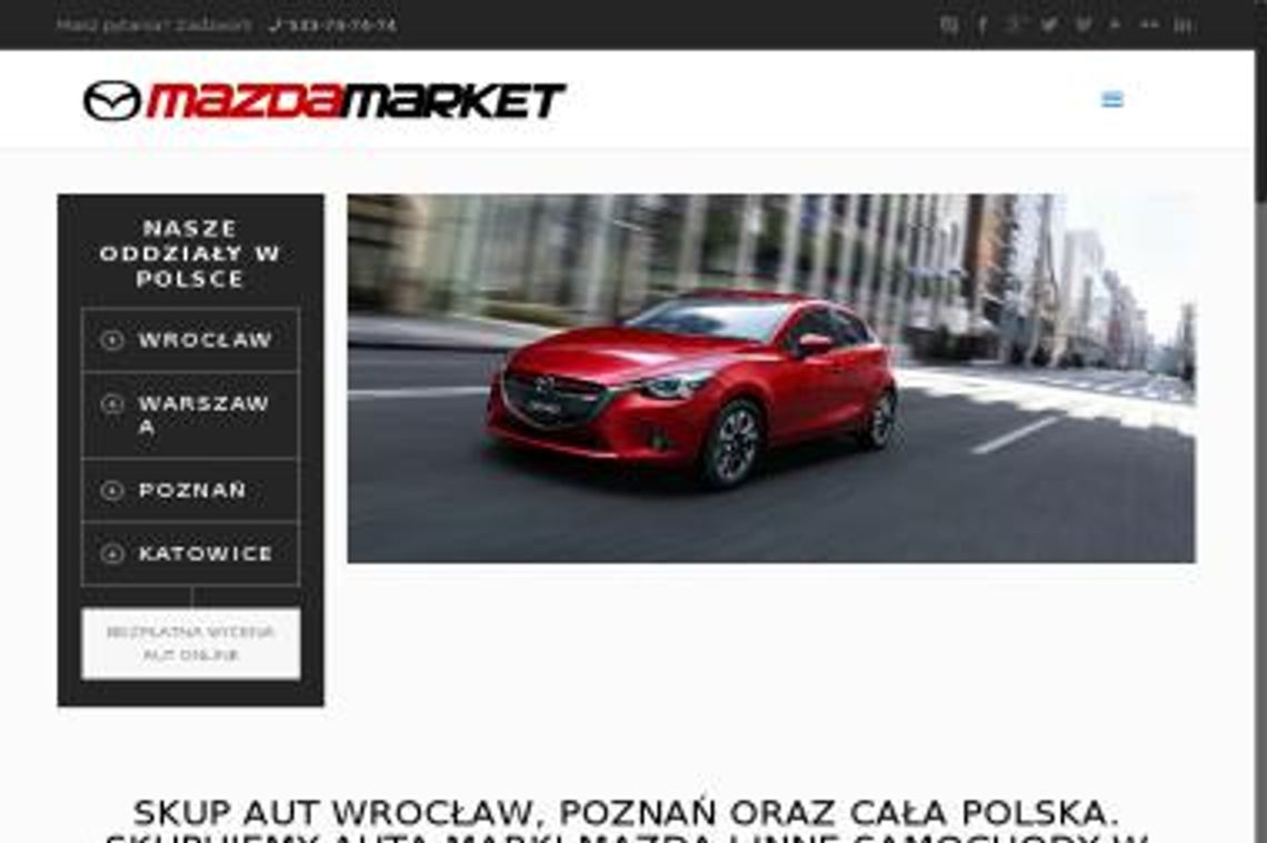 Mazda Market Wrocław - Skup samochodów
