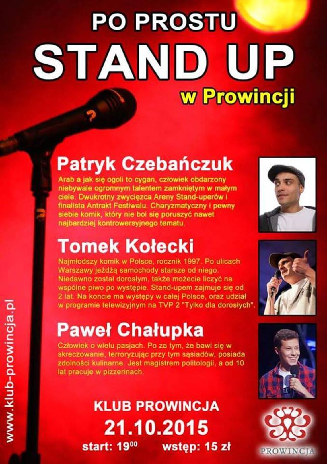 "Po Prostu Stand-Up" w Prowincji